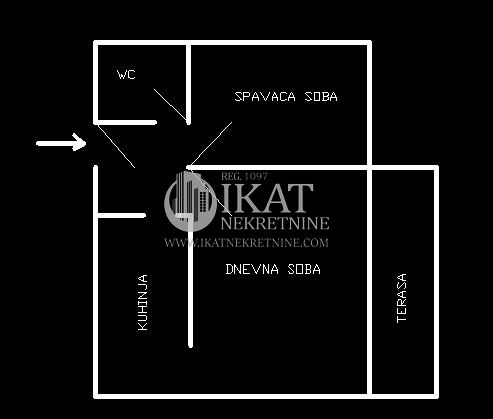 Borča, dvosoban stan 56m2 ID#3780